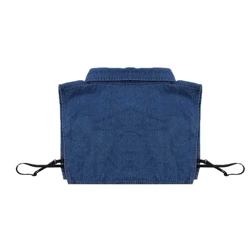

Fashion Wild Cotton Denim Shirt Tie Decorative Sweater Fake Shirt Collar False Collar Men And Women Fake Collar Detachable