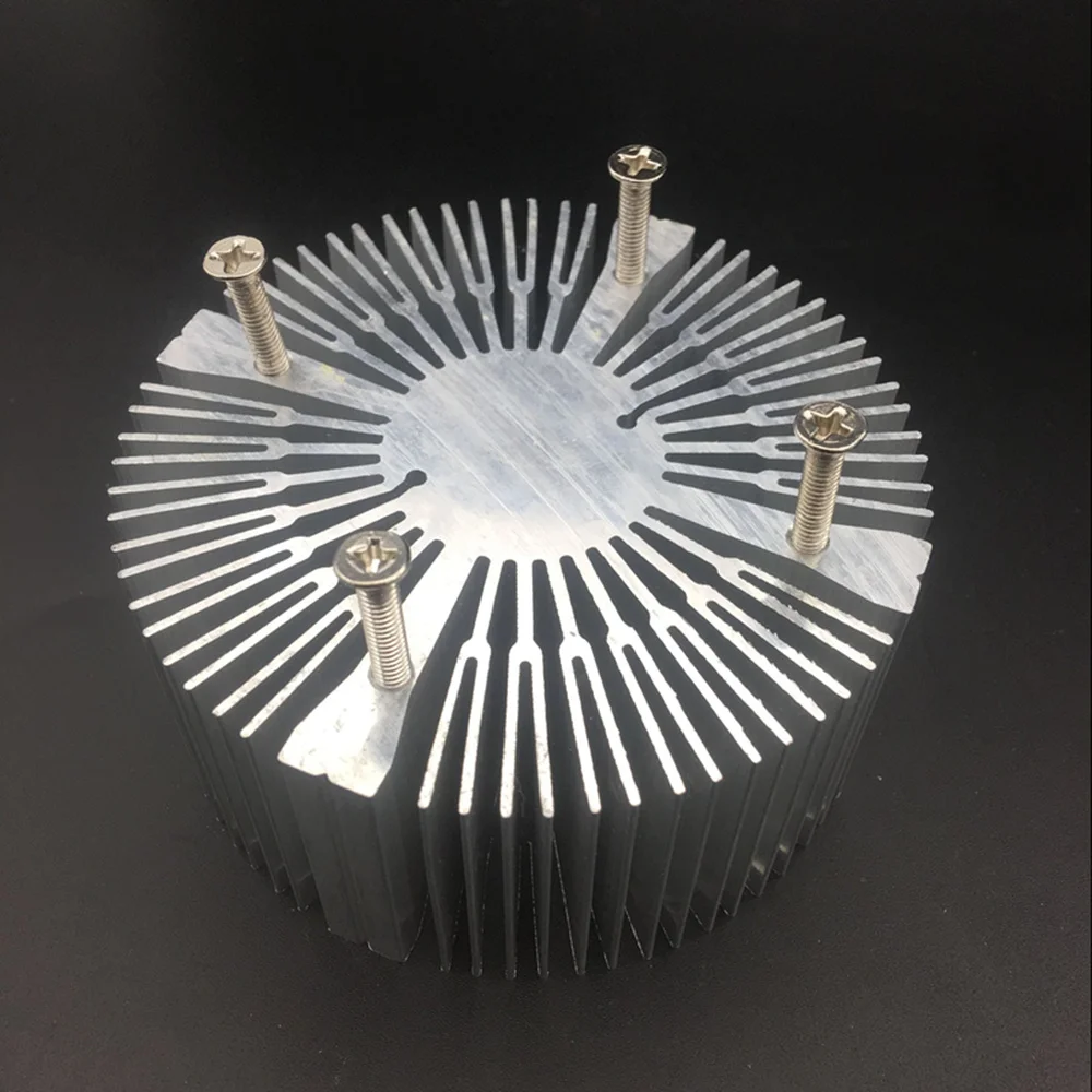 Алюминиевый радиатор 90x40 мм для мощной светодиодной панели COB 20 Вт 30 50 100 | Лампы и
