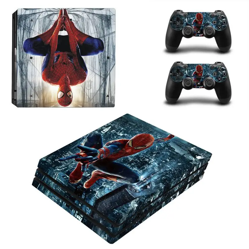 Дизайн Черепа PS4 Pro виниловые Съемные водостойкие наклейки для sony Playstation 4 Pro консоль и контроллер Защитная крышка - Цвет: Type 08