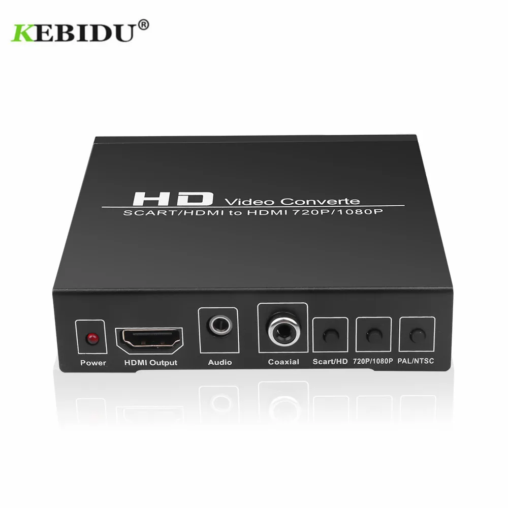 Конвертер SCART HDMI совместимый с Full HD 1080P цифровой преобразователь видео высокой