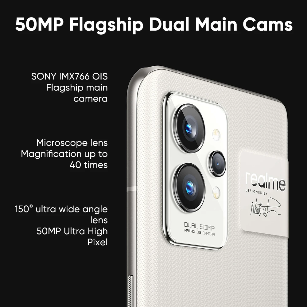 realme gt 2 pro snapdragon 8 gen 1 smartphone 50mp ai triple cameras 65w 5000mah battery 6 7 2k amoled display free global shipping