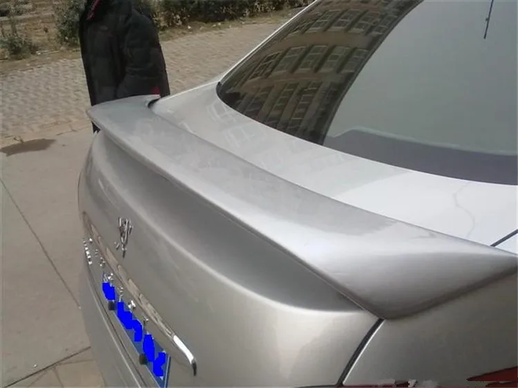 Спойлер для Peugeot 207 2006 2013 спойлер седан JSDLK задний цветной из АБС пластика