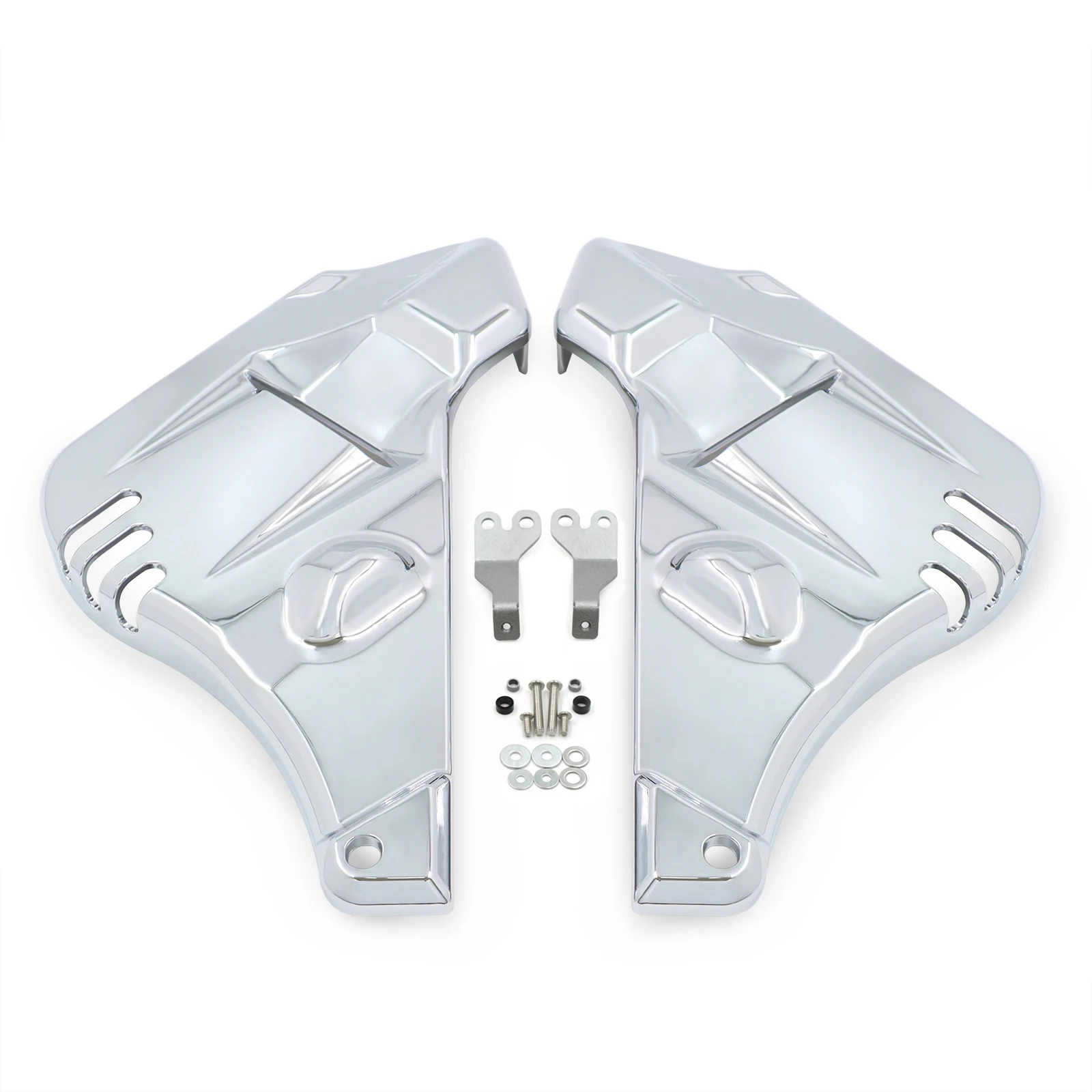 Для Honda GOLDWING GL1800 F6B GL 1800 2018-2023 искусственные троторы защитные чехлы хромированные