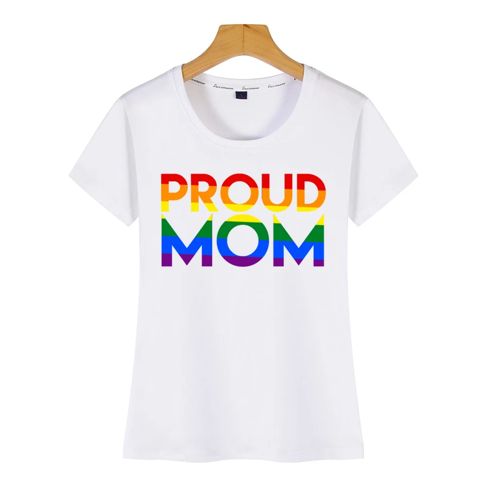 Футболка женская ГОРДАЯ МАМА ЛГБТ гей Прайд Vogue Винтаж короткая