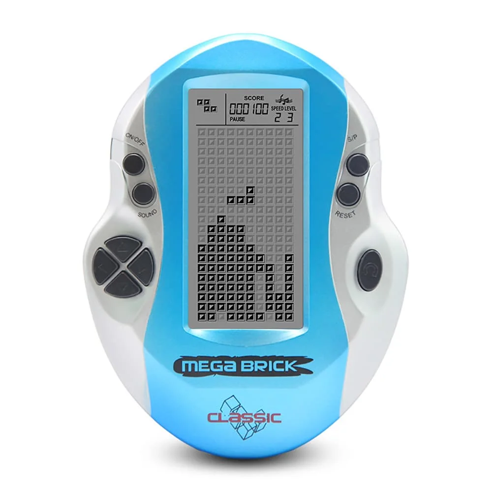 Ручной ретро блочный кирпичный игровая консоль 3 дюймовые классические чайные