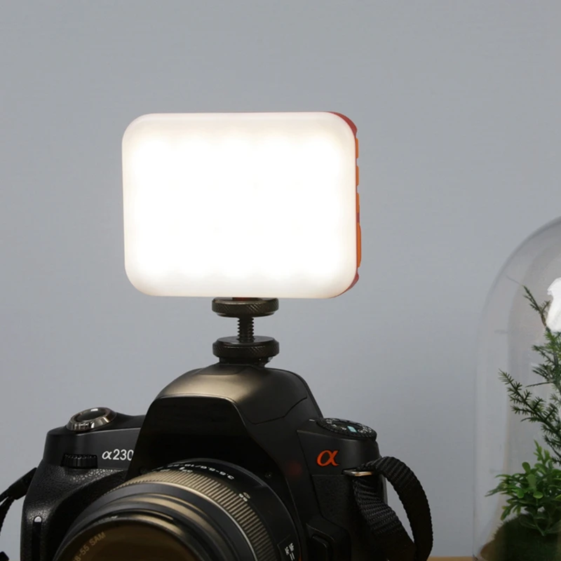 3200K 6500K светодиодный видео светильник Спортивная мини видеокамера на LED
