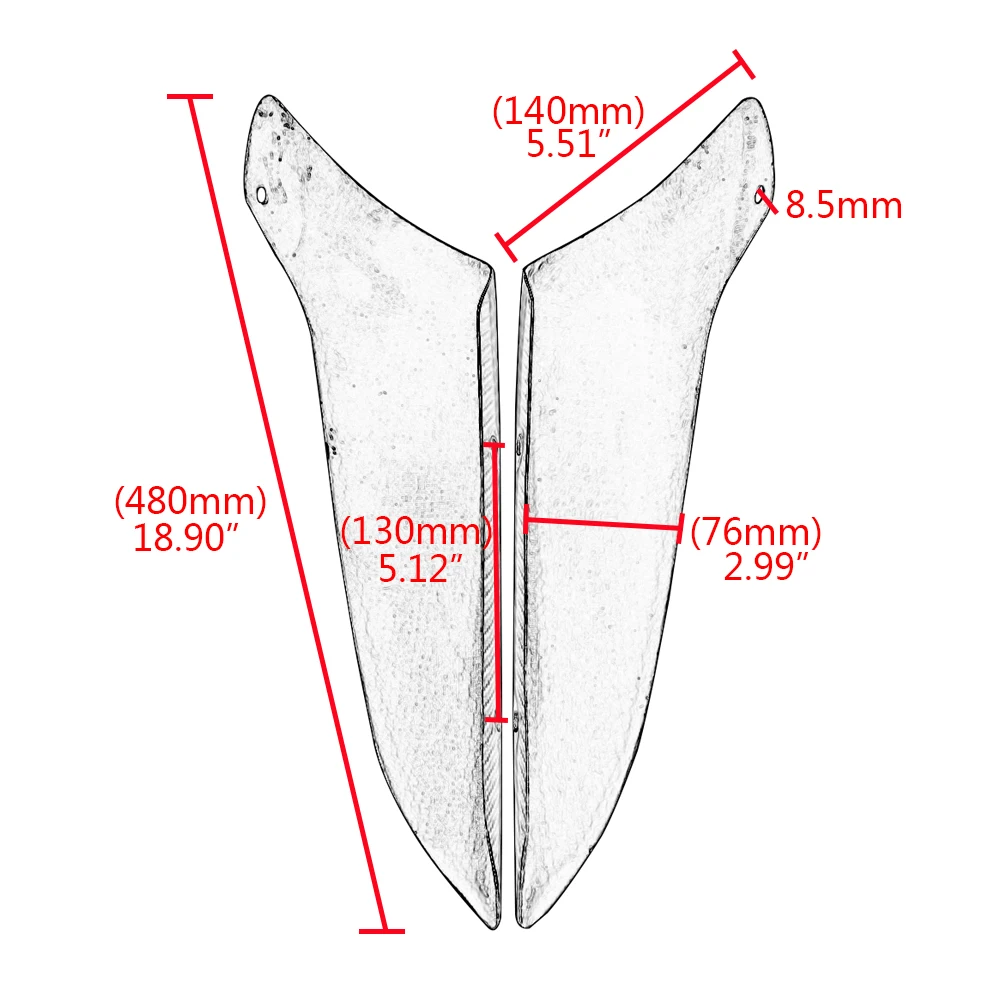 Защита выхлопной трубы из углеродного волокна защитный кожух обтекатель для