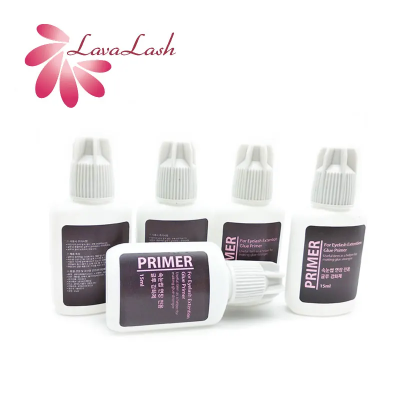 

10 Bottles Korea False Eyelash Extension Glue Primer 15ml Lashes Stay Longer Stronger Beauty Bonder