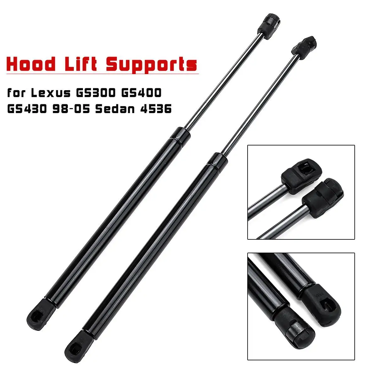 2X Передняя крышка двигателя капот амортизационные стойки опорная стойка газовая