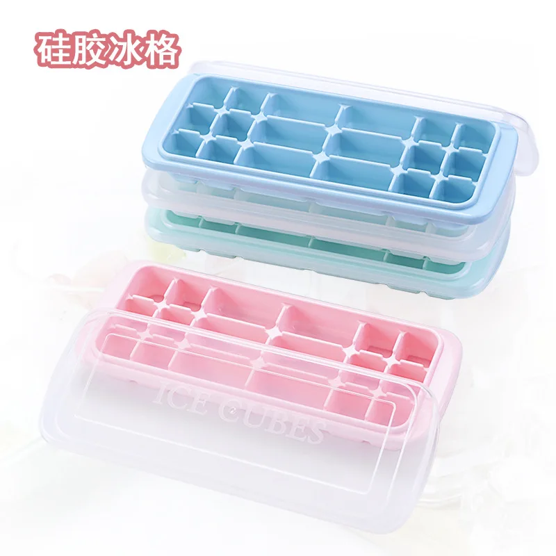 Многофункциональная силиконовая форма для льда с крышкой многофункциональная