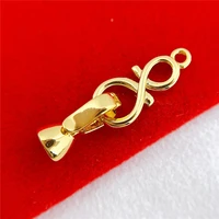 100pcslot high quality 14k gold filled clasps hooks for bracelet necklace connectors diy jewelry making supplies free shipping