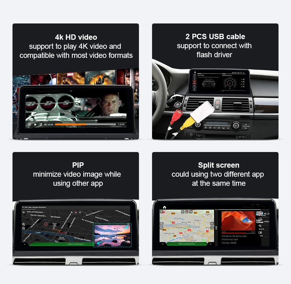 Автомобильный мультимедийный плеер на Android 10 0 для BMW F30 F20 F31 F22 F21 F32 F33 F36