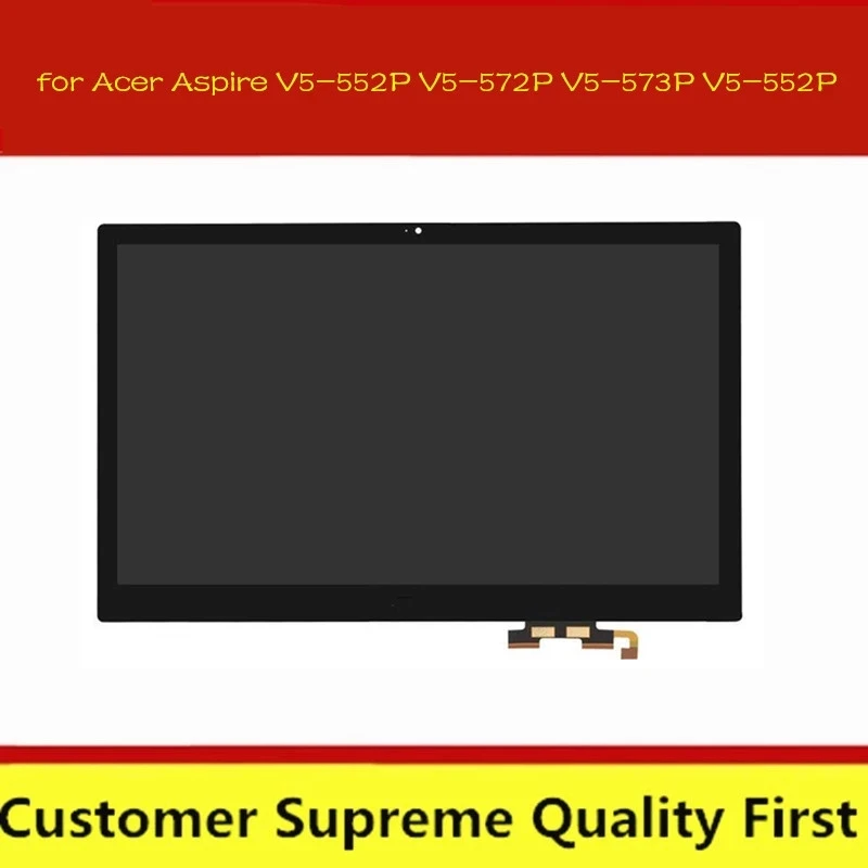 Бесплатная доставка 15 6 "сенсорный экран дигитайзер LCD сборка для Acer Aspire V5 572 572P
