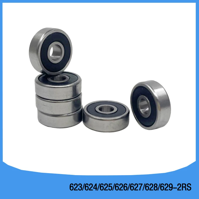 10PCS 623-2RS 623RS 623 R-1030RS ABEC-5 deep groove ball bearing 3x10x4mm miniature | Обустройство дома