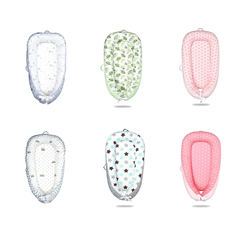 

Baby Lounger Bed Sleeping Nest Bassinet Newborn Cotton Breathable Portable Crib popular