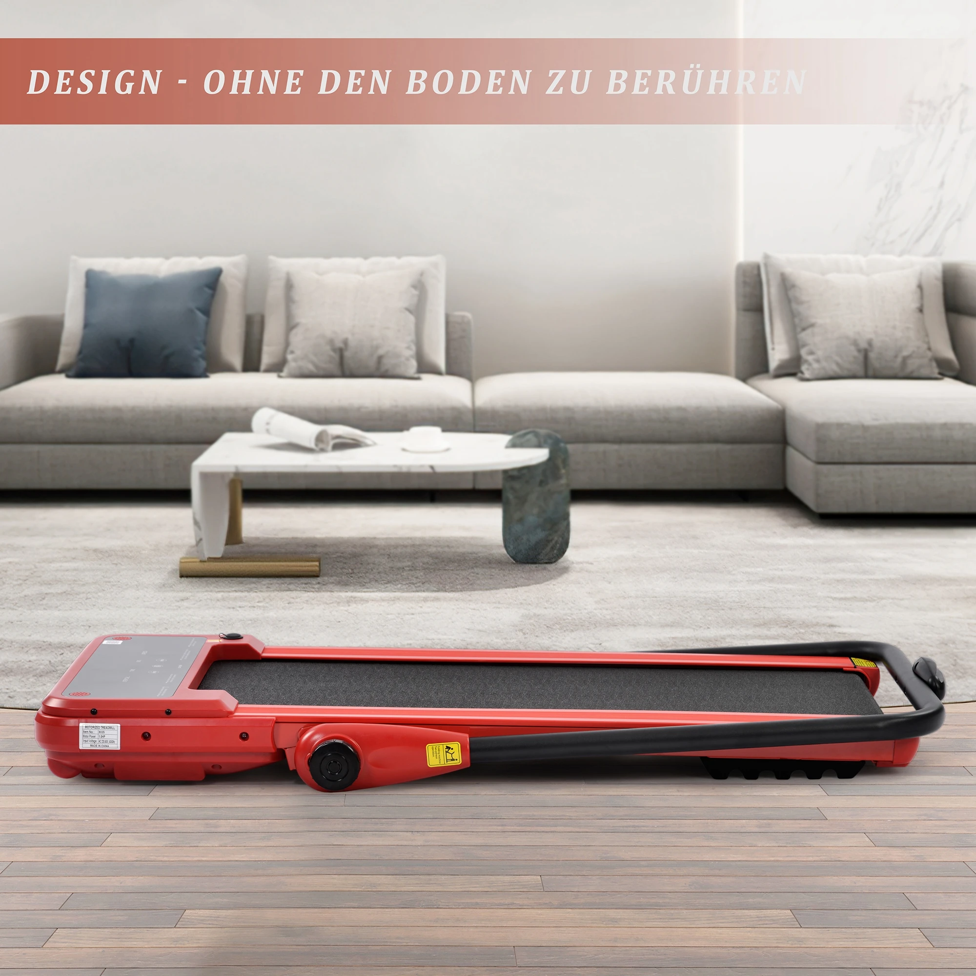 

Elektro motorisiertes Laufband Falt laufmaschine mit Remote control Fitnessübung Cardio-Jogging 1,5 PS Leistungsstarker Motor