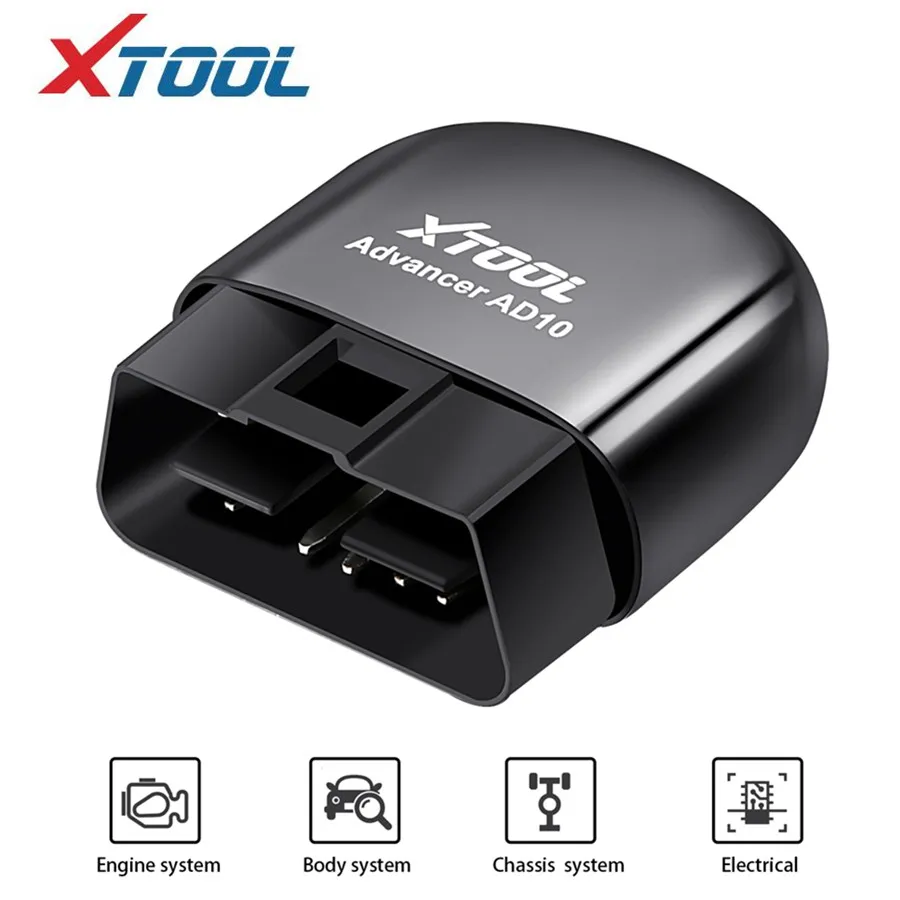 XTOOL AD10 OBD2 диагностический сканер EOBD Bluetooth ELM327 считыватель кодов работает с
