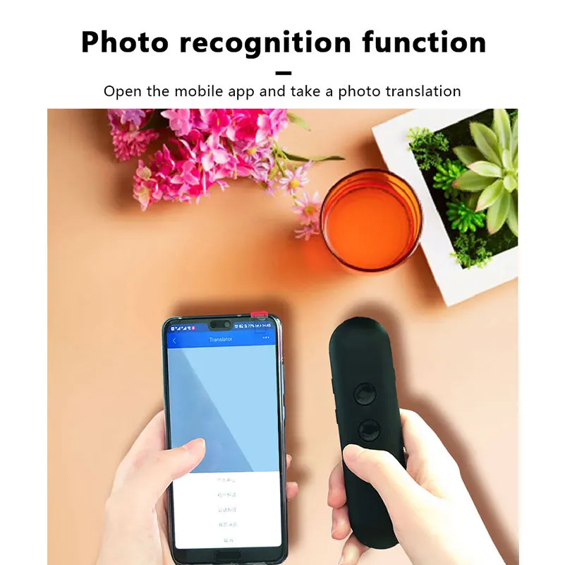 Portable Muamaenence Smart Voice Translator Artificial Intelligence Mini Instant Real-time Multiple Russian Language | Электроника