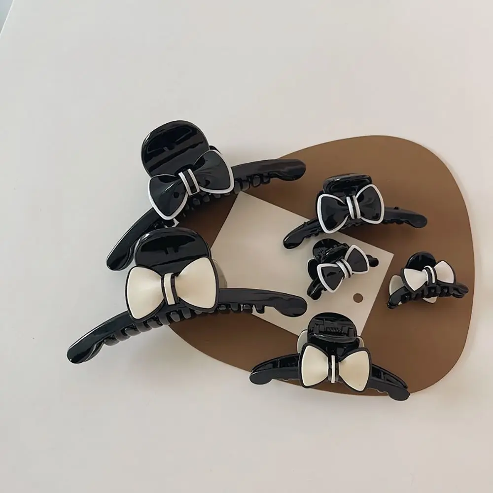 

Женские заколки для волос в Корейском стиле, заколки-крабы разных размеров с бантом и акулой, заколки из смолы, элегантные темпераментные ак...