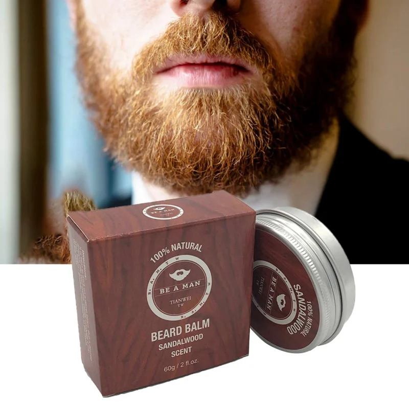 Наборы для ухода за бородой мужчин воск бороды/масло/Расческа/Кисть/ножницы