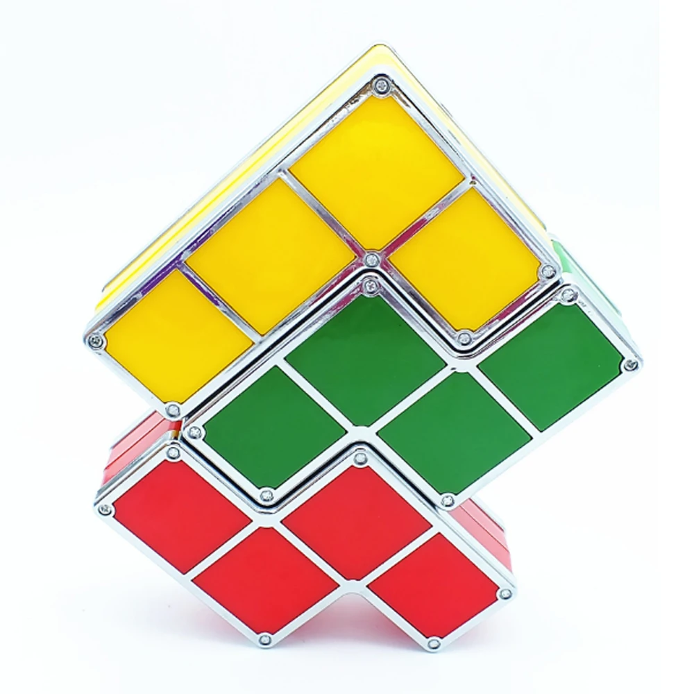 DIY Tetris Night Light Puzzle Stacking Children's Toy LED Table Lamp Building Block Game Tower Colorful Atmosphere | Лампы и