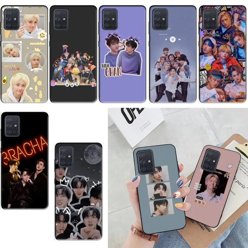 Чехол для телефона KPOP STRAY KIDS SKZ Samsung Galaxy S10 S20 S21 Note10 20Plus Ultra Shell | Мобильные телефоны и