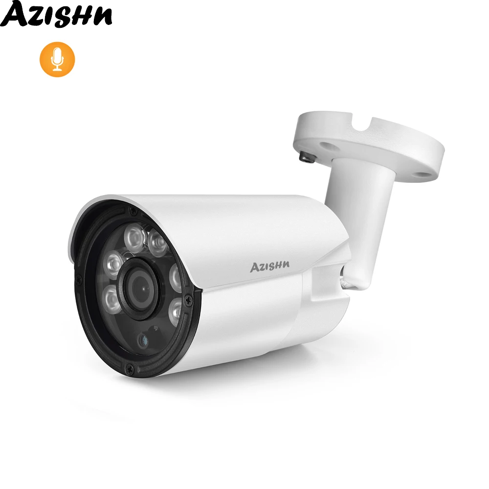 IP камера видеонаблюдения AZISHN H.265 POE 1080 МП P ночное видение|Камеры видеонаблюдения|