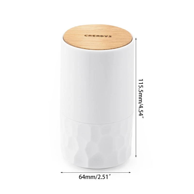 

Automatic Toothpick Holder, Toothpick Dispenser Bottle Click Open, Modern Storage Holder for Bamboo Toothpick - Cylinder