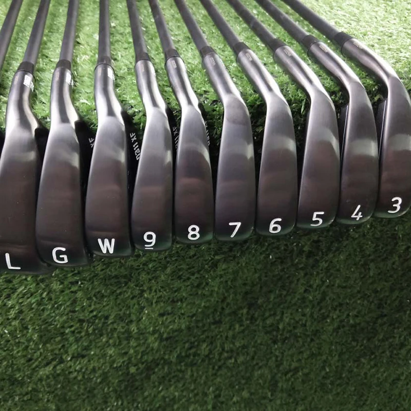 Клюшки для гольфа 113 XF GEN2 утюги черный Гольф кованый железный 3 Г набор из 9 штук R / S