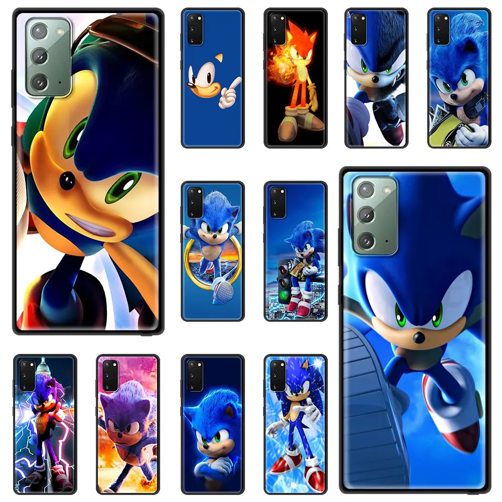 

Case For Samsung Galaxy S20 FE S10 Plus S8 S9 S10e Note 20 Ultra 10 Lite 9 8 Soft Phone Funda Thin Cover Supersonic Sonic Game