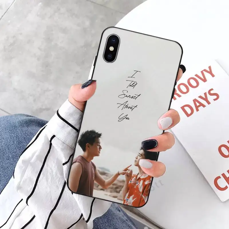 

I Told Sunset About You BKPP The Series Phone Case for iPhone 11 12 mini pro XS MAX 8 7 6 6S Plus X 5S SE 2020 XR