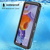 ip68 waterproof phone case for lg stylo 6 coque heavy duty full protection shockproof case for lg stylo6 waterproof cover