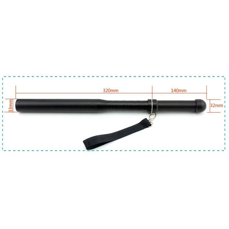 Rechargeable Baseball Bat Anti-Riot Security Equipment Self-Defense Flashlight Outdoor Emergency LED Long 3 Mode |