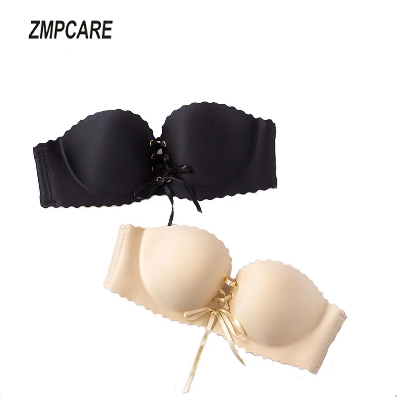 Цельный женский невидимый бюстгальтер без косточек женское нижнее белье пуш-ап