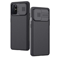 10pcs top sale for oneplus 8t case slide camera cover protect privacy back cover with slide camera cover slim stylish nillkin