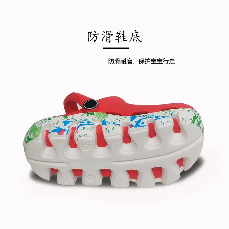 Детские быстросохнущие повседневные домашние тапочки Пляжные сандалии для