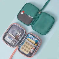first aid bag outdoor medical bag travel hiking sports storage box for medicines car pill portable bag empty household organizer