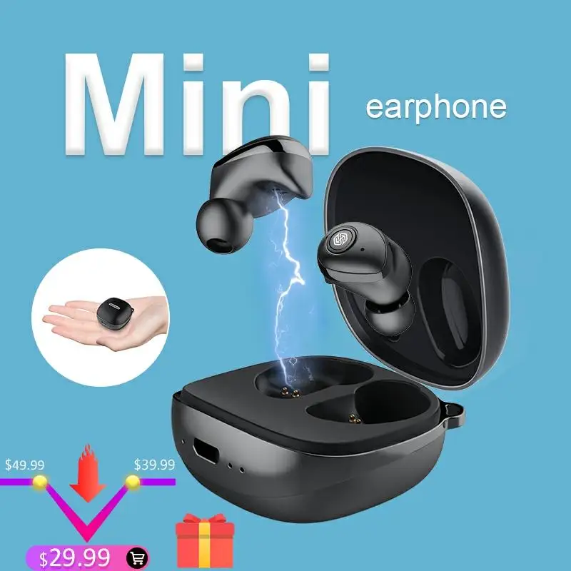 NILLKIN True беспроводные наушники TWS Bluetooth 5,0 наушники IPX5 спортивный набор головок стерео Авто пара 5 часов воспроизведения зарядный чехол