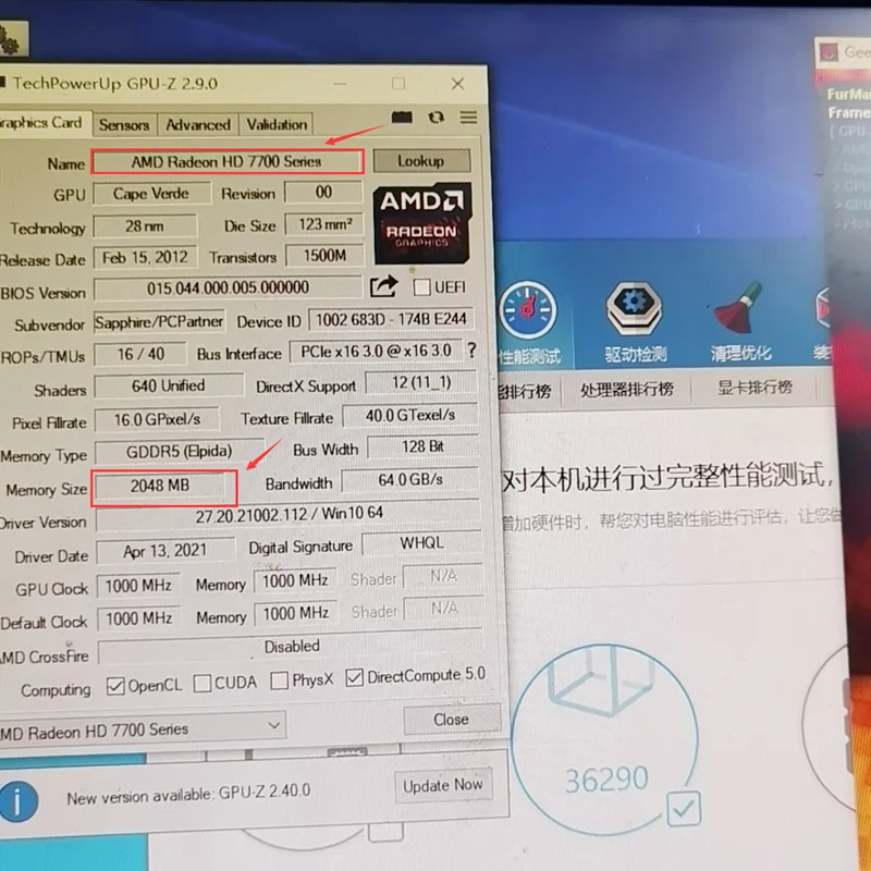 Used SAPPHIRE Radeon HD 7770 2GB Graphics Cards GPU For AMD 2G GDDR5 Video PC Computer Gaming HDMI PCI-E X16 | Компьютеры и офис