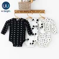 newborn baby boys girls romper 0 24m cartoons printed autumn winter cotton baby rompers kid jumpsuit playsuit outfits clothing