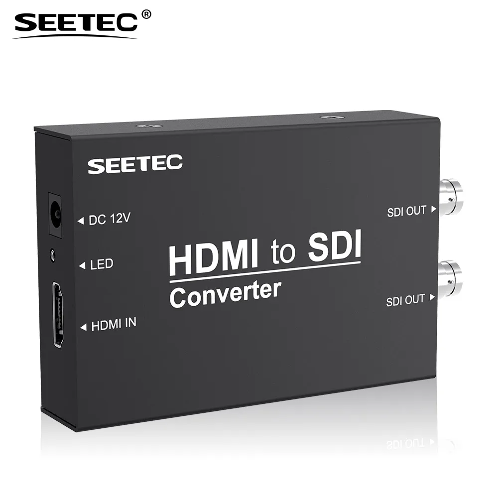 Трансляционный преобразователь Seetec HTS HDMI-совместимый с SDI жесткий металлический