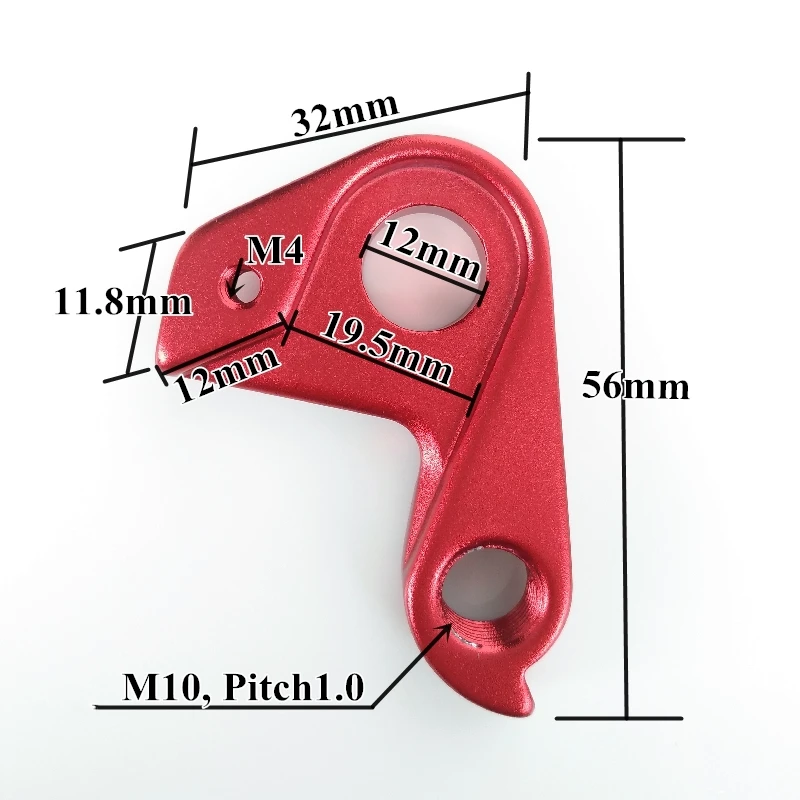 Buy Piezas de bicicleta MECH drop para Fantic e bikes, suspensión de cambio de marchas trasero, cuadro de carbono, 5 uds.