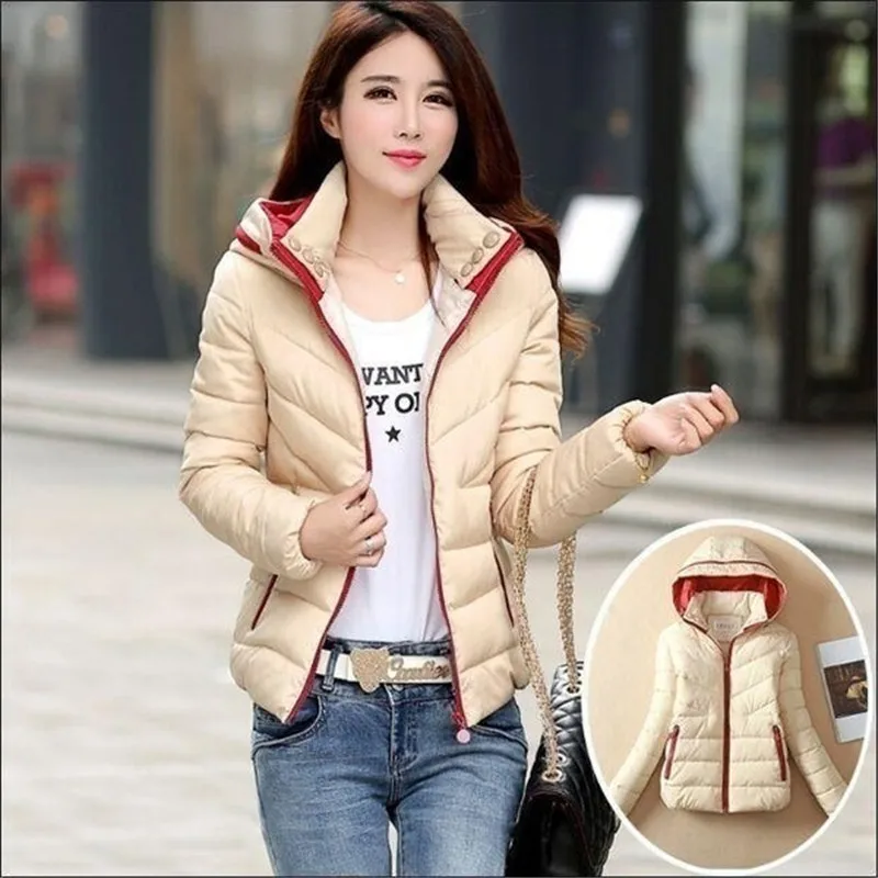 

ZOGAA New Fashion Women's Winter Down Coat Clothes Cotton-Padded Thickening Down Casual Winter Coat Long Jacket Down Parka