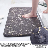 non slip bath mats super absorbent shower bathroom carpets soft toilet floor faux rabbit hair rugs for home decor 40x6060x90cm