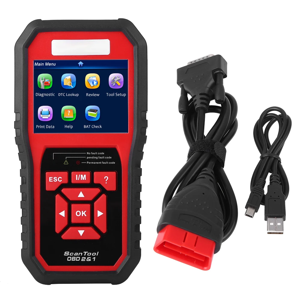 

KONNWEI KW850 OBD2 Car Diagnostic Scanner Universal Automotive Vehicle Engine Code Reader Check Tool Auto Accessories