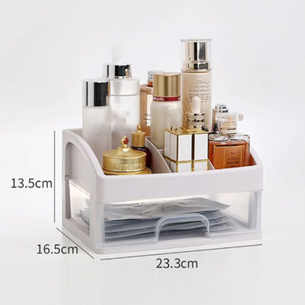 

Jewelry Container Make Up Case Makeup Brush Holder Organizers Box Makeup Organizer Drawers Plastic Cosmetic Storage Box Rack