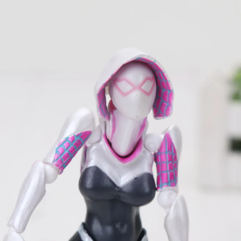 Мстители Супергерл удивительный паук Гвен psylocke Росомаха Лаура паук женщина Kotobukiya эндшпиль капитан фигурка Карол Дэнверс игрушка