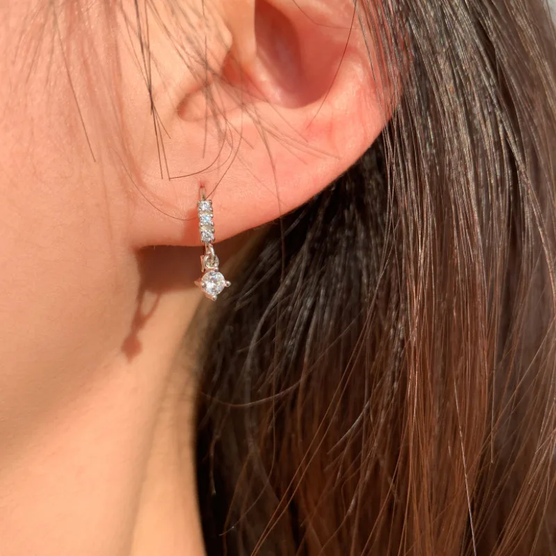 

1pcs Rivet Bowknot Hoop Earrings For Women Small Evil Eyes Tiny Huggie Charm Hoops Earring With Crystal CZ Minimalist Jewelry