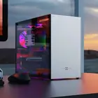 Блок питания для настольного ПК ZZAW C2, корпус компьютера ITX MATX материнская плата по стандарту ATX, корпус из алюминиевого сплава 2021