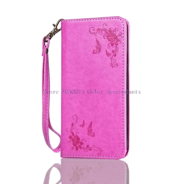 Pink Искусственная кожа телефонные чехлы для samsung J730 J 7 Чехол-бумажник с откидной крышкой для samsung Galaxy J7 SM-J730F SM-J730FM J730FM/DS - Цвет: Pink